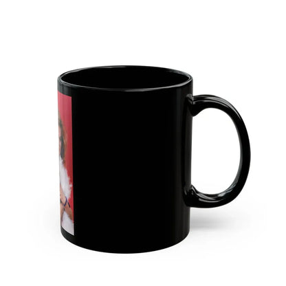 Julie Ege #149 (Vintage Female Icon) Black Coffee Mug - Go Mug Yourself