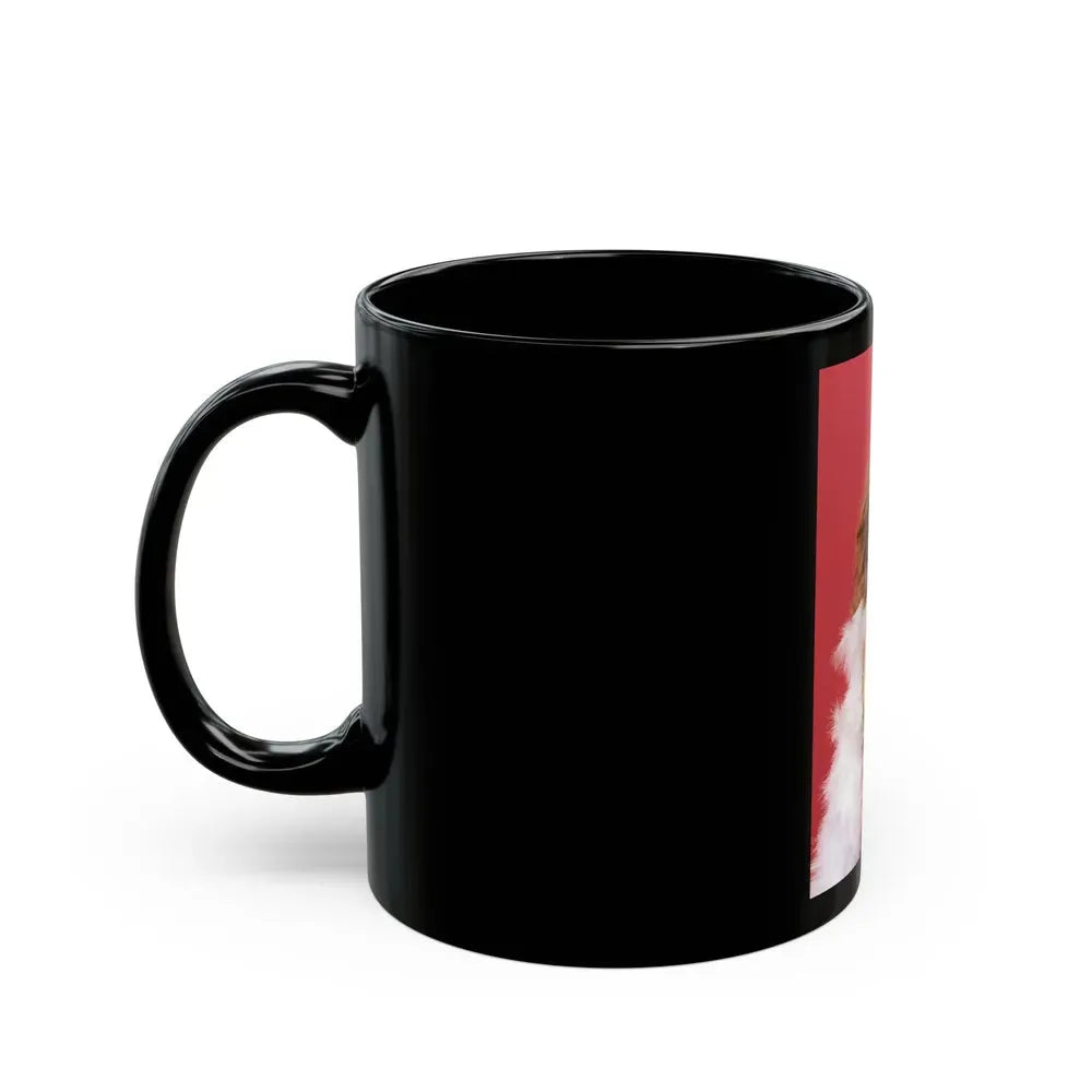 Julie Ege #149 (Vintage Female Icon) Black Coffee Mug - Go Mug Yourself