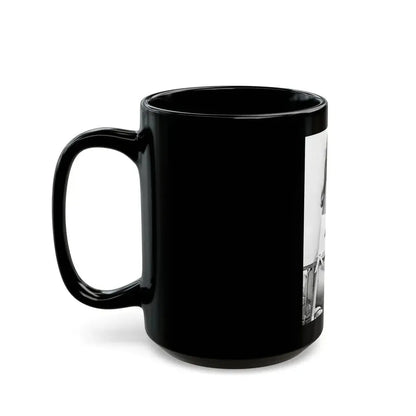 Julie Ege #151 (Vintage Female Icon) Black Coffee Mug - Go Mug Yourself