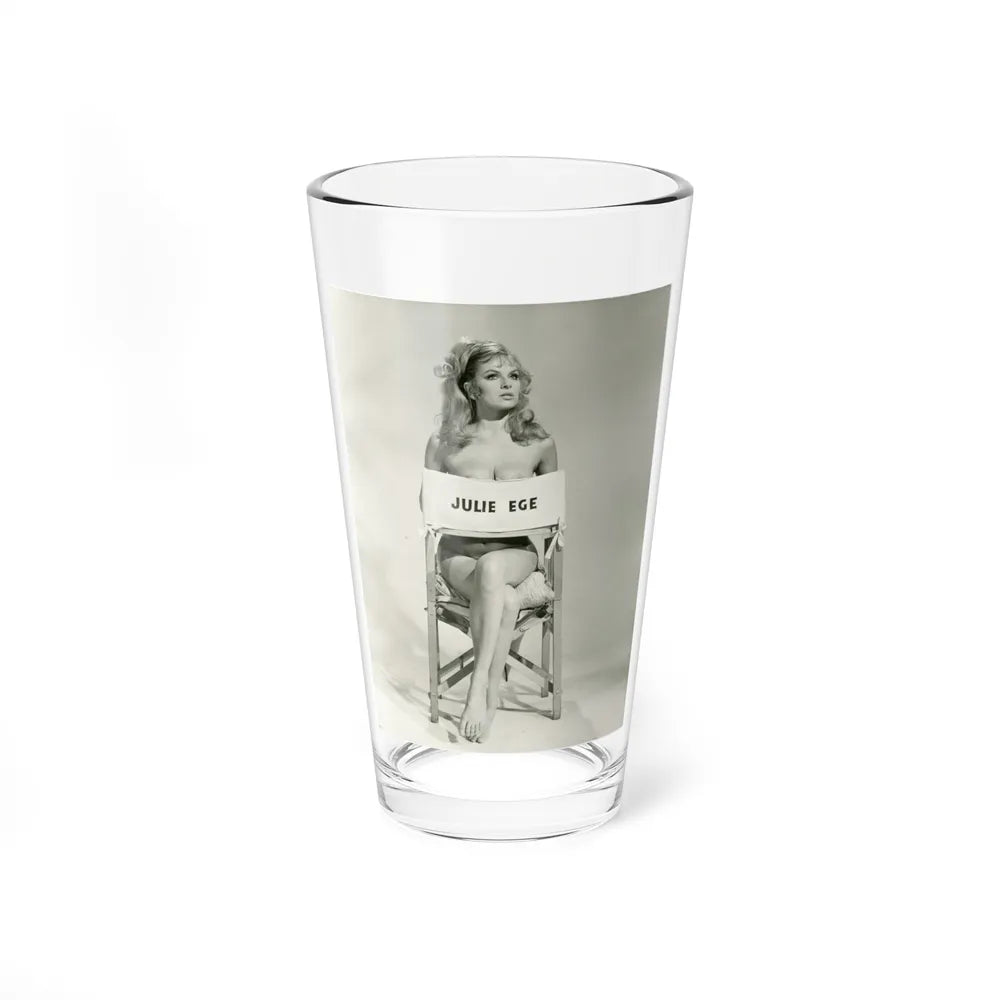 Julie Ege #152 (Vintage Female Icon) Pint Glass 16oz-16oz-Go Mug Yourself