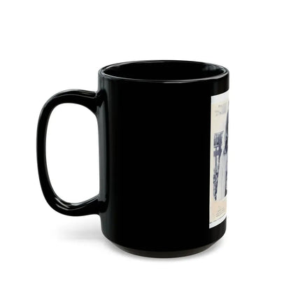 Julie Ege #162 (Vintage Female Icon) Black Coffee Mug - Go Mug Yourself