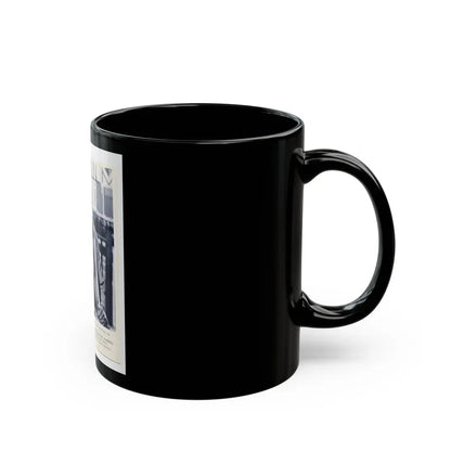 Julie Ege #162 (Vintage Female Icon) Black Coffee Mug - Go Mug Yourself
