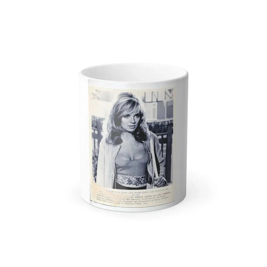Julie Ege #162 (Vintage Female Icon) Color Changing Coffee Mug 11oz - Go Mug Yourself