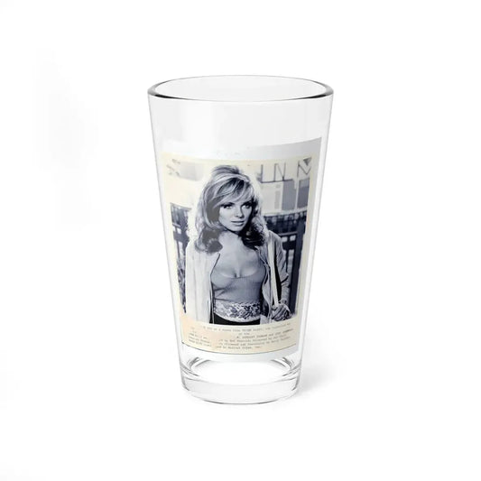 Julie Ege #162 (Vintage Female Icon) Pint Glass 16oz 16oz - Go Mug Yourself