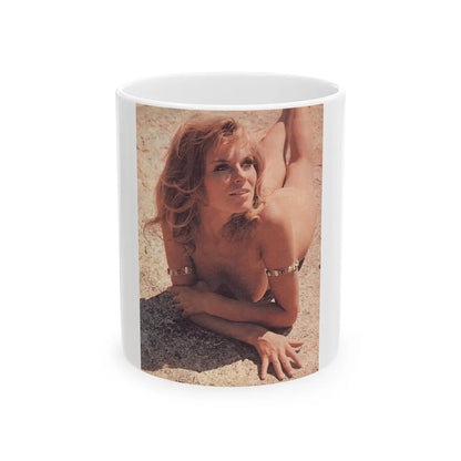 Julie Ege #171 (Vintage Female Icon) White Coffee Mug-11oz-Go Mug Yourself