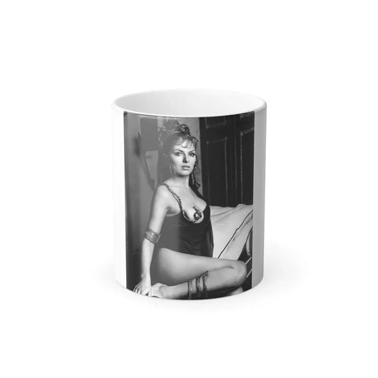 Julie Ege #173 (Vintage Female Icon) Color Changing Coffee Mug 11oz - Go Mug Yourself