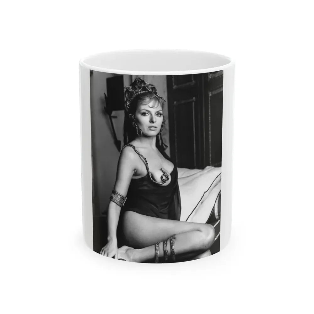 Julie Ege #173 (Vintage Female Icon) White Coffee Mug 11oz - Go Mug Yourself
