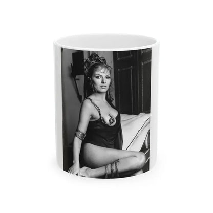 Julie Ege #173 (Vintage Female Icon) White Coffee Mug 11oz - Go Mug Yourself