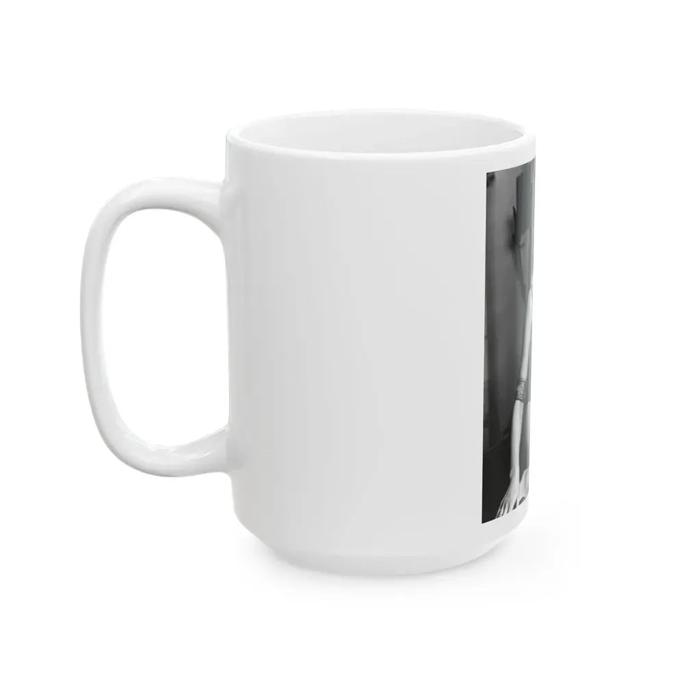 Julie Ege #173 (Vintage Female Icon) White Coffee Mug - Go Mug Yourself