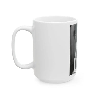 Julie Ege #173 (Vintage Female Icon) White Coffee Mug - Go Mug Yourself