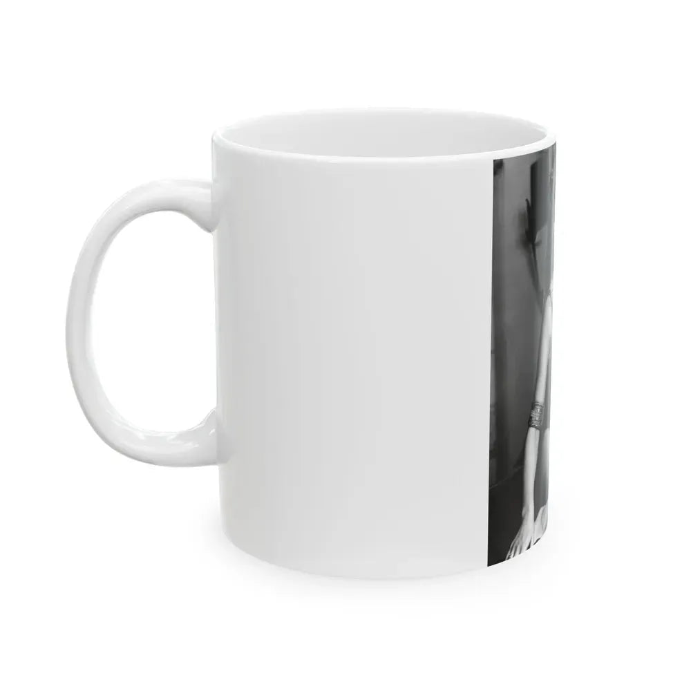 Julie Ege #173 (Vintage Female Icon) White Coffee Mug - Go Mug Yourself