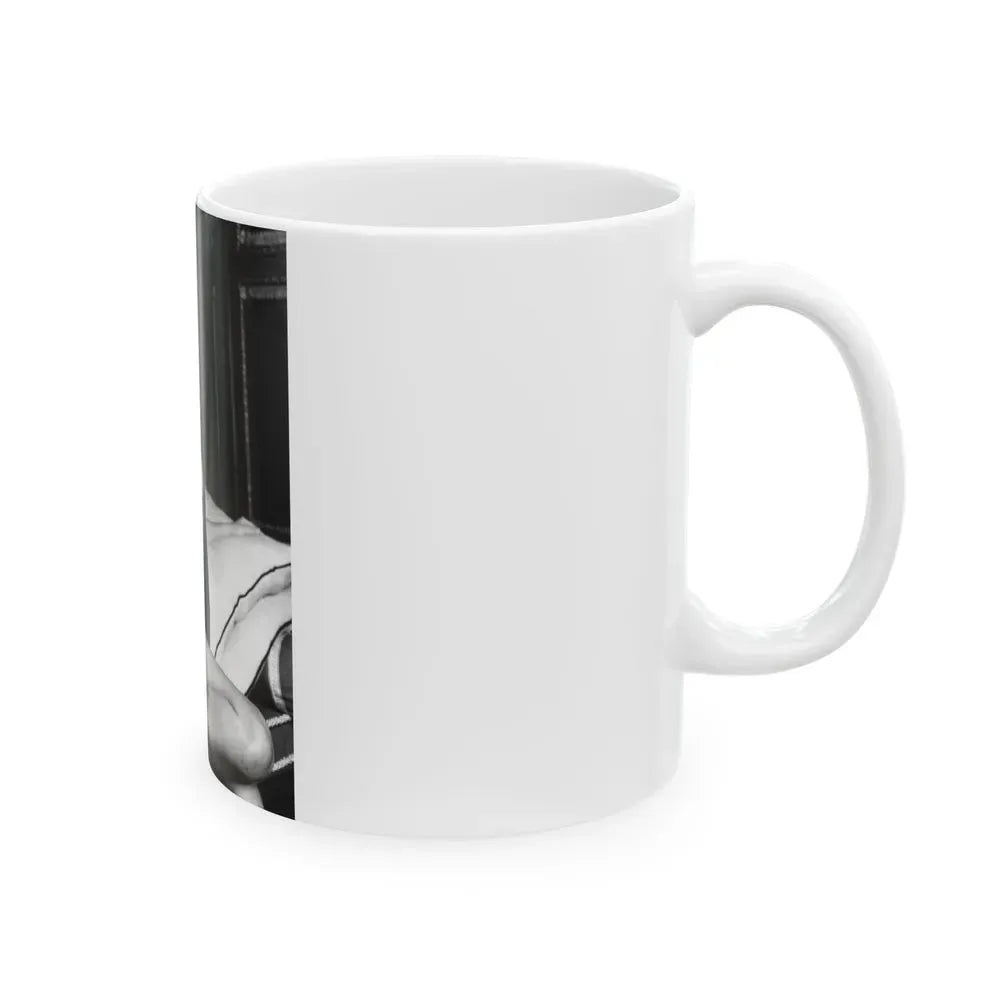 Julie Ege #173 (Vintage Female Icon) White Coffee Mug - Go Mug Yourself