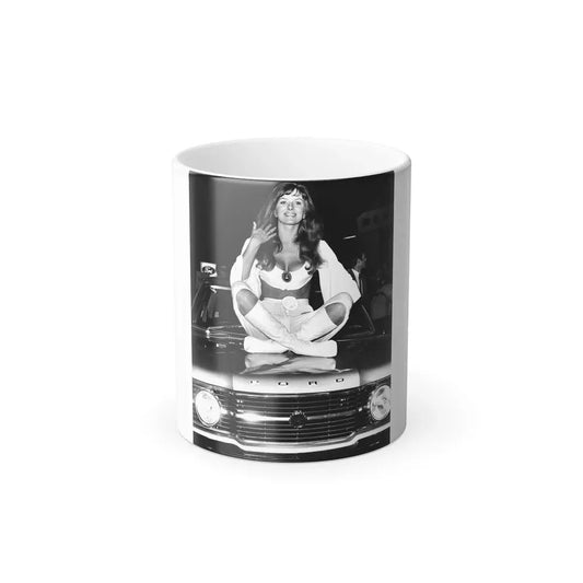 Julie Ege #176 (Vintage Female Icon) Color Changing Coffee Mug 11oz - Go Mug Yourself