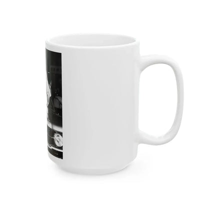 Julie Ege #176 (Vintage Female Icon) White Coffee Mug - Go Mug Yourself