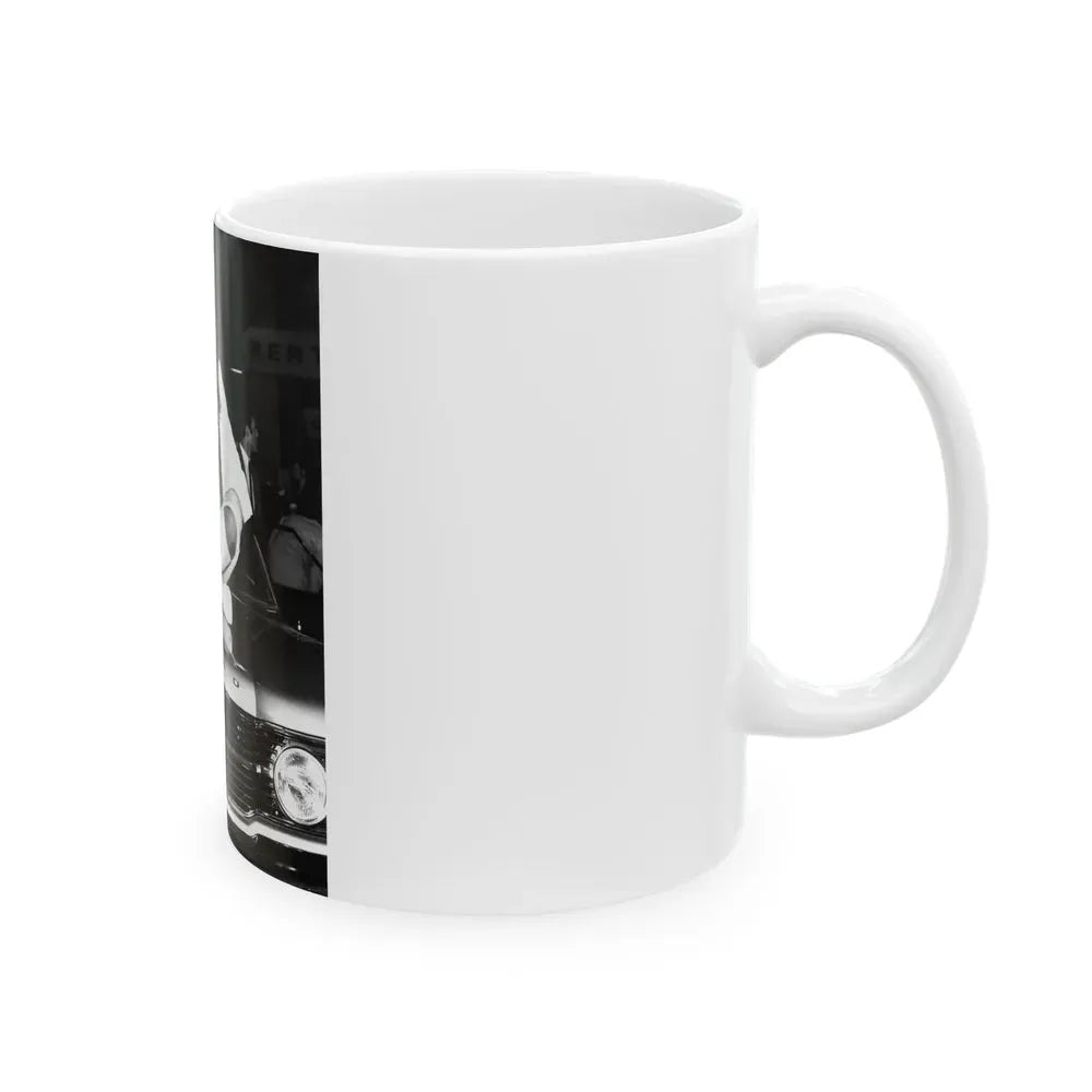 Julie Ege #176 (Vintage Female Icon) White Coffee Mug - Go Mug Yourself