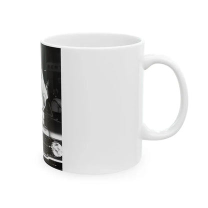 Julie Ege #176 (Vintage Female Icon) White Coffee Mug - Go Mug Yourself