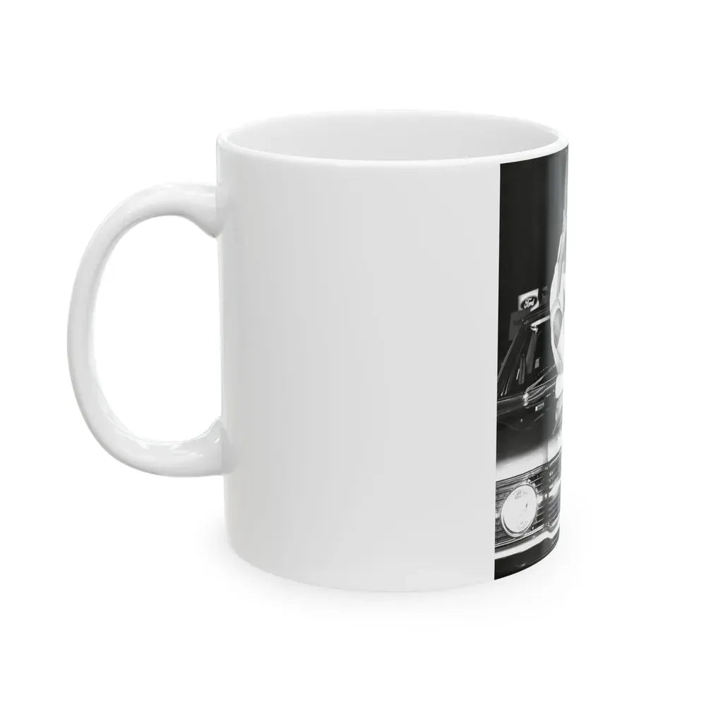 Julie Ege #176 (Vintage Female Icon) White Coffee Mug - Go Mug Yourself