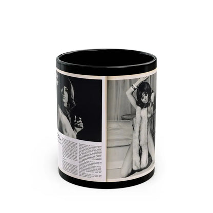 Julie Ege #178 (Vintage Female Icon) Black Coffee Mug 11oz - Go Mug Yourself