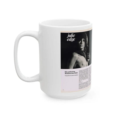 Julie Ege #178 (Vintage Female Icon) White Coffee Mug - Go Mug Yourself