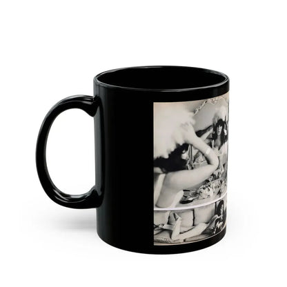 Julie Ege #179 (Vintage Female Icon) Black Coffee Mug - Go Mug Yourself