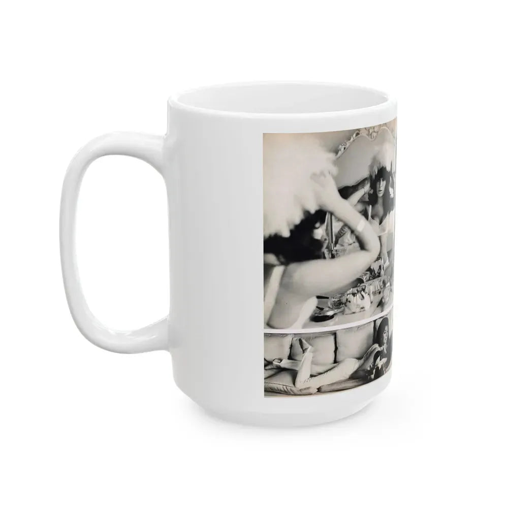 Julie Ege #179 (Vintage Female Icon) White Coffee Mug - Go Mug Yourself