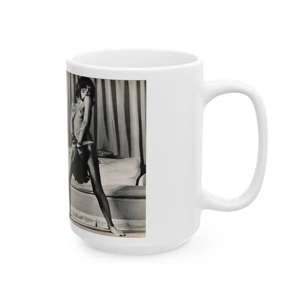 Julie Ege #179 (Vintage Female Icon) White Coffee Mug - Go Mug Yourself