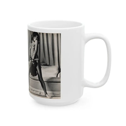 Julie Ege #179 (Vintage Female Icon) White Coffee Mug - Go Mug Yourself
