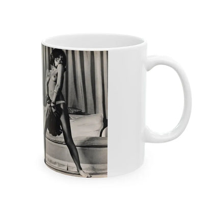 Julie Ege #179 (Vintage Female Icon) White Coffee Mug - Go Mug Yourself