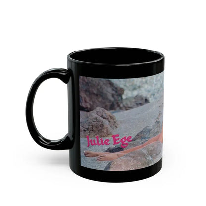 Julie Ege #181 (Vintage Female Icon) Black Coffee Mug - Go Mug Yourself