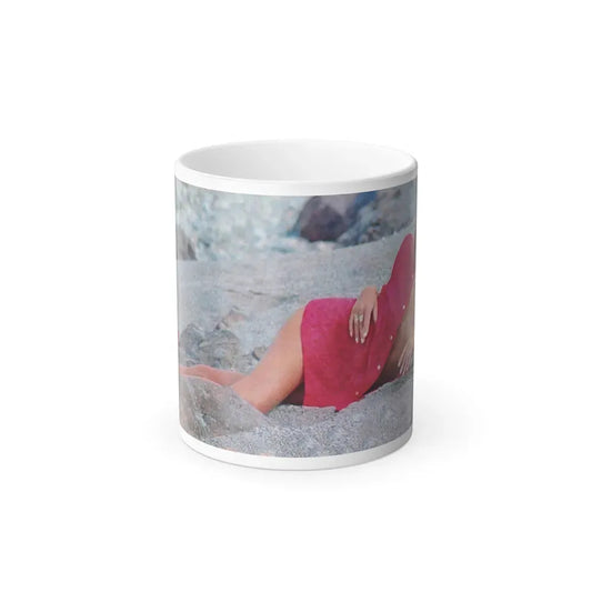 Julie Ege #181 (Vintage Female Icon) Color Changing Coffee Mug 11oz - Go Mug Yourself