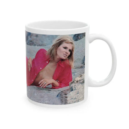 Julie Ege #181 (Vintage Female Icon) White Coffee Mug - Go Mug Yourself