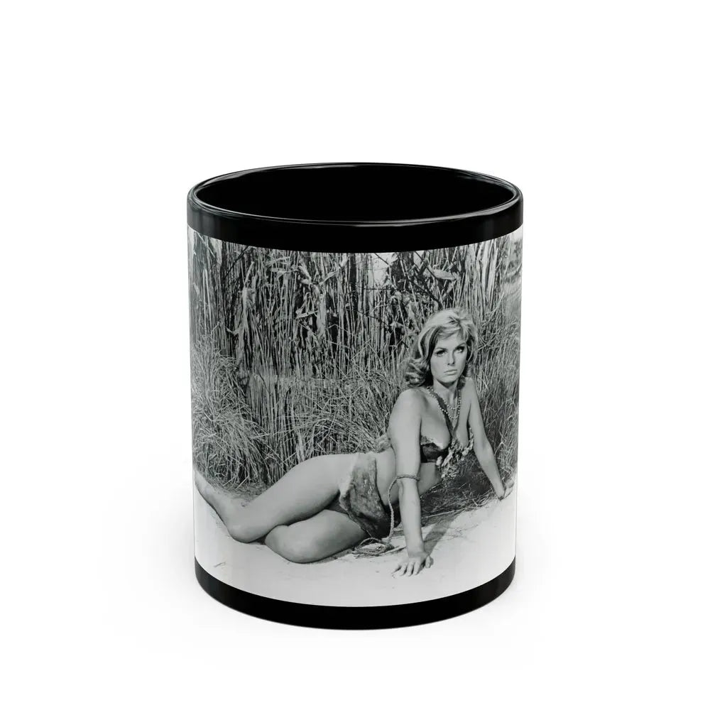 Julie Ege #184 (Vintage Female Icon) Black Coffee Mug 11oz - Go Mug Yourself