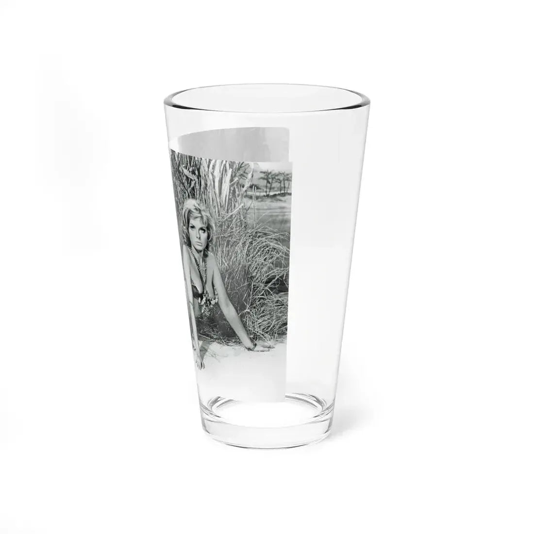 Julie Ege #184 (Vintage Female Icon) Pint Glass 16oz - Go Mug Yourself