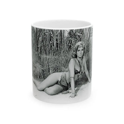 Julie Ege #184 (Vintage Female Icon) White Coffee Mug 11oz - Go Mug Yourself