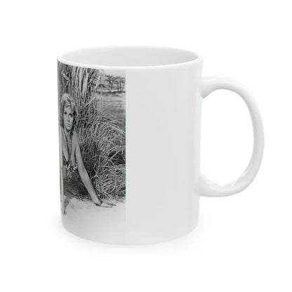 Julie Ege #184 (Vintage Female Icon) White Coffee Mug - Go Mug Yourself