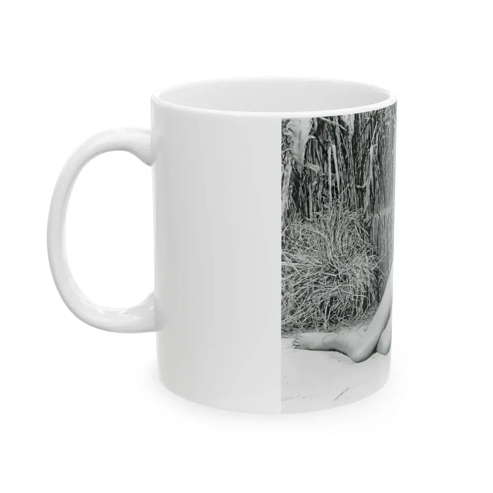 Julie Ege #184 (Vintage Female Icon) White Coffee Mug - Go Mug Yourself