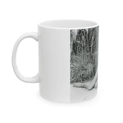Julie Ege #184 (Vintage Female Icon) White Coffee Mug - Go Mug Yourself