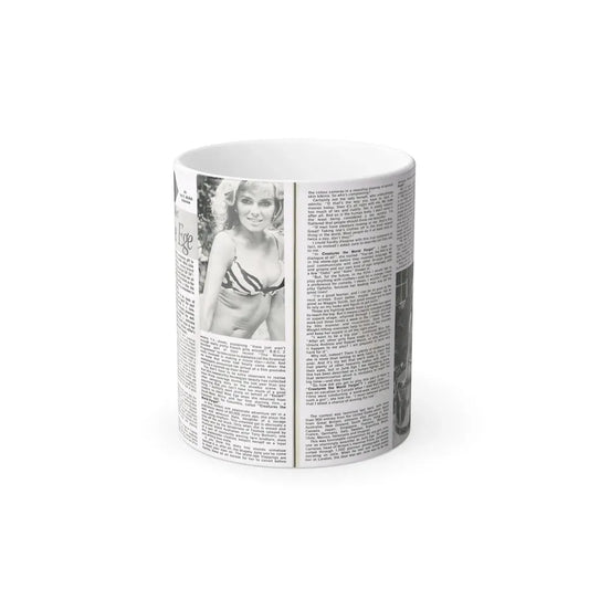Julie Ege #187 (Vintage Female Icon) Color Changing Coffee Mug 11oz - Go Mug Yourself