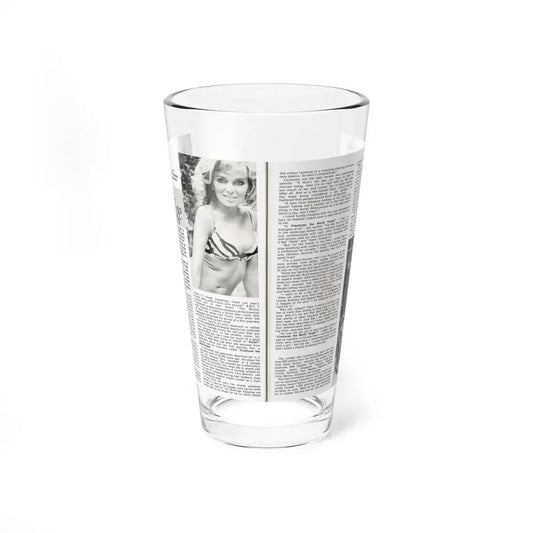 Julie Ege #187 (Vintage Female Icon) Pint Glass 16oz 16oz - Go Mug Yourself