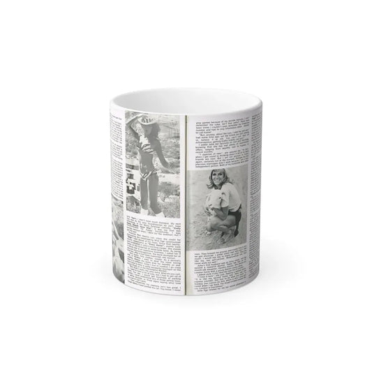 Julie Ege #188 (Vintage Female Icon) Color Changing Coffee Mug 11oz - Go Mug Yourself
