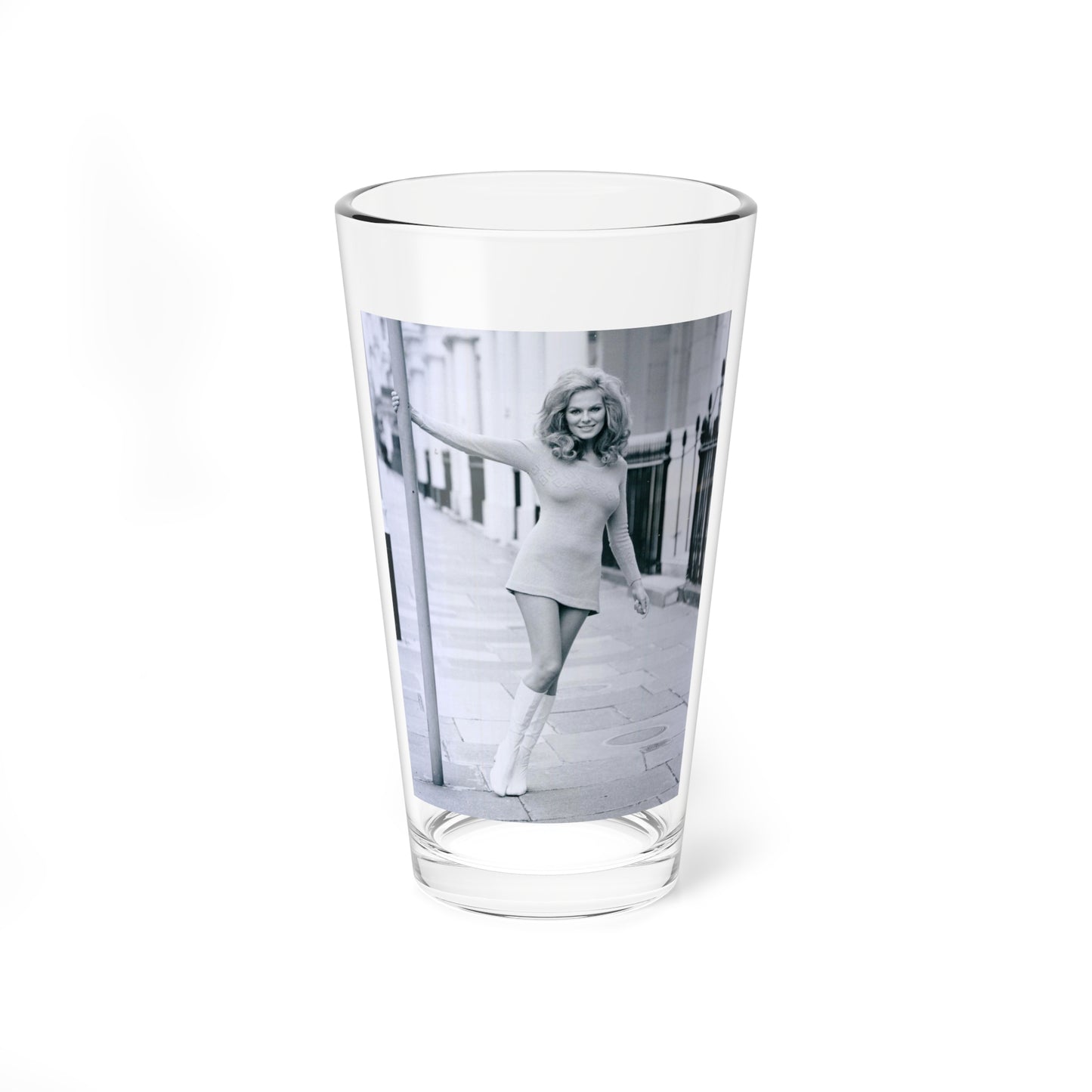 Julie Ege #193 (Vintage Female Icon) Pint Glass 16oz-16oz-Go Mug Yourself