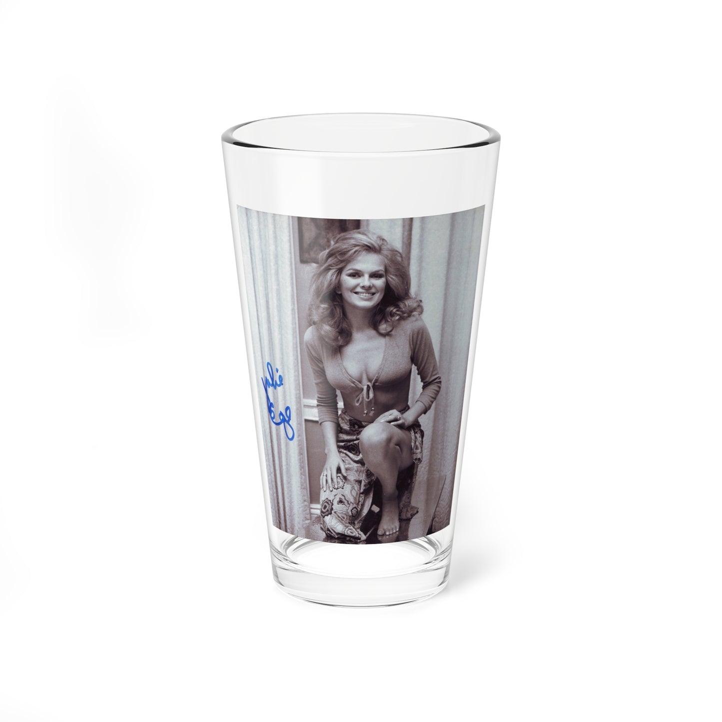 Julie Ege #194 (Vintage Female Icon) Pint Glass 16oz-16oz-Go Mug Yourself