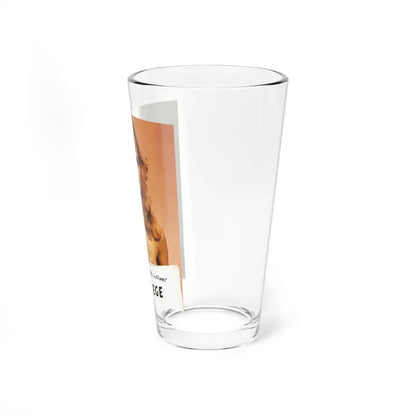 Julie Ege #195 (Vintage Female Icon) Pint Glass 16oz - Go Mug Yourself