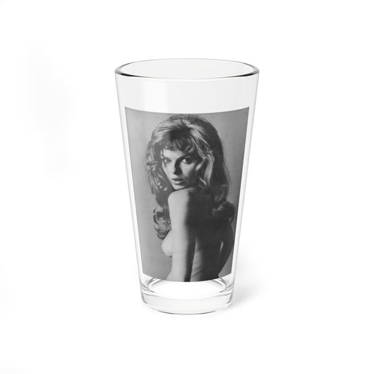 Julie Ege #196 - Topless (Vintage Female Icon) Pint Glass 16oz-16oz-Go Mug Yourself