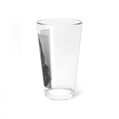 Julie Ege #196 - Topless (Vintage Female Icon) Pint Glass 16oz - Go Mug Yourself
