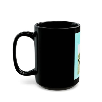 Julie Ege #197 (Vintage Female Icon) Black Coffee Mug - Go Mug Yourself