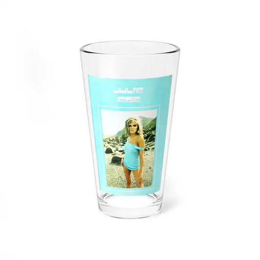 Julie Ege #197 (Vintage Female Icon) Pint Glass 16oz 16oz - Go Mug Yourself