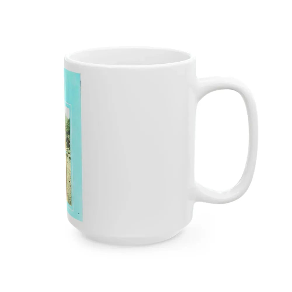 Julie Ege #197 (Vintage Female Icon) White Coffee Mug - Go Mug Yourself