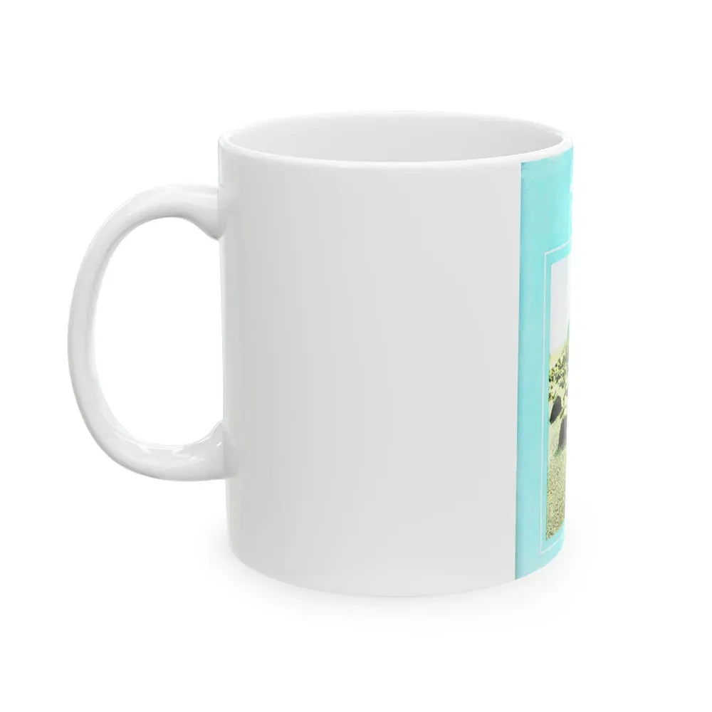 Julie Ege #197 (Vintage Female Icon) White Coffee Mug - Go Mug Yourself