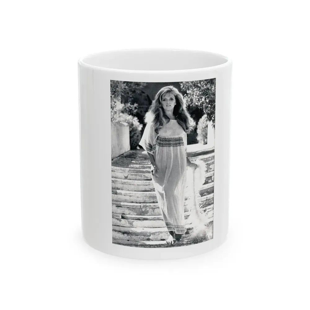 Julie Ege #198 (Vintage Female Icon) White Coffee Mug 11oz - Go Mug Yourself